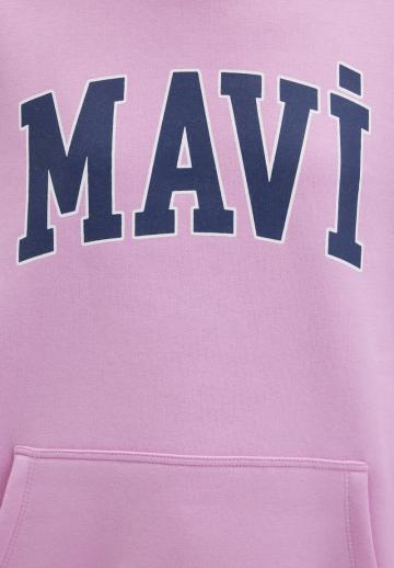 Пуловер с капюшоном