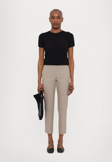 Пуловер с коротким рукавом