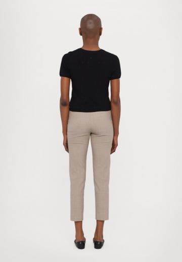 Пуловер с коротким рукавом