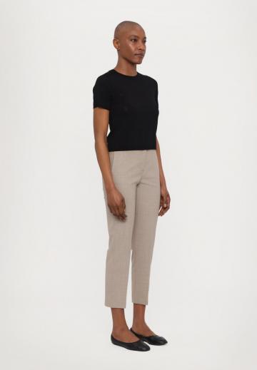 Пуловер с коротким рукавом