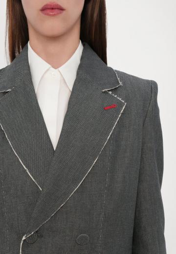 Блейзер с накладными карманами