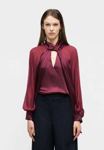 Шелковая блузка