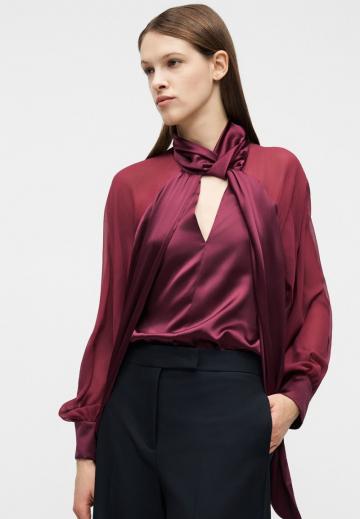 Шелковая блузка