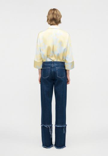 Прямые джинсы