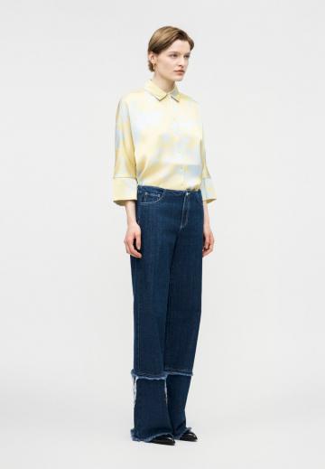 Прямые джинсы