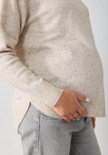 Длинный пуловер