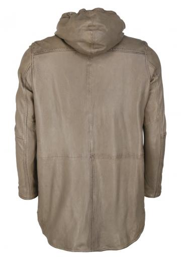 Кожаное пальто