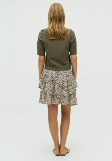 Юбка с воланами