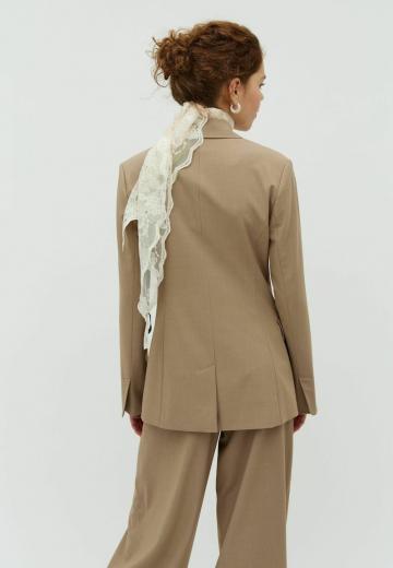 Длинный блейзер