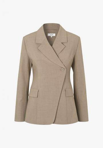 Длинный блейзер