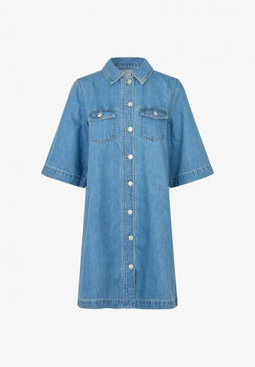 Джинсовое платье