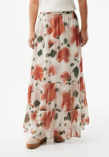 Юбка с воланами