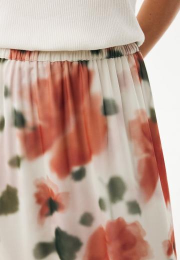 Юбка с воланами