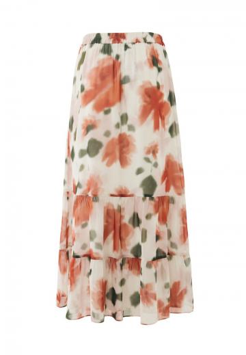 Юбка с воланами