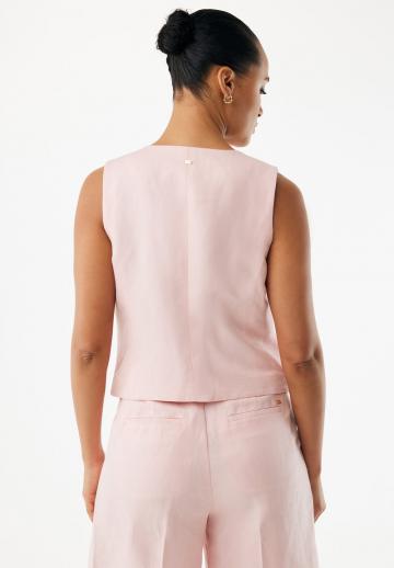 Джинсовая жилетка