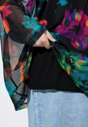 Длинная блузка