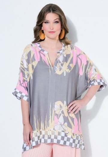 Длинная блузка