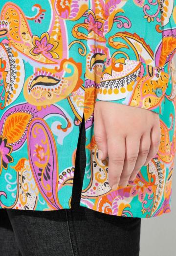 Длинная блузка