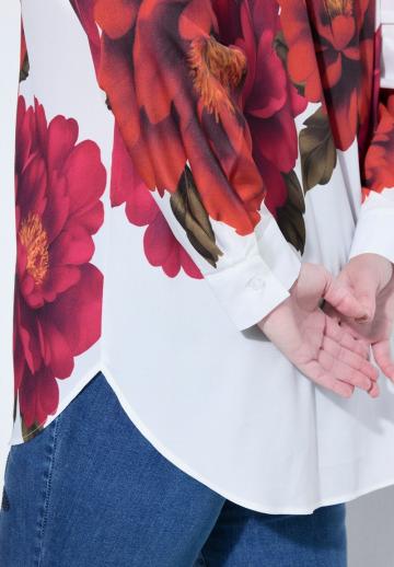 Длинная блузка