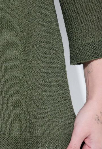 Пуловер с рукавом три четверти