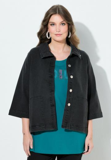 Джинсовая жилетка