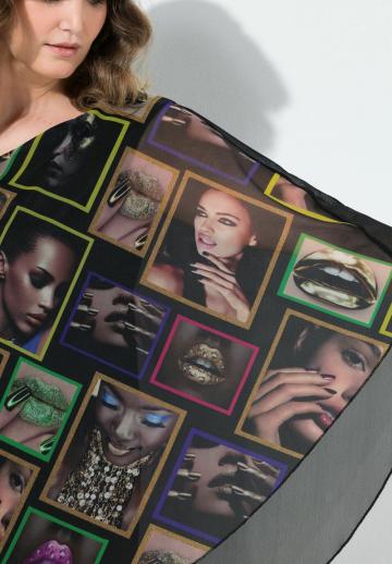 Длинная блузка