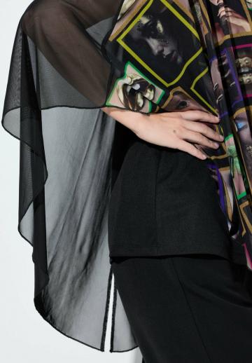 Длинная блузка