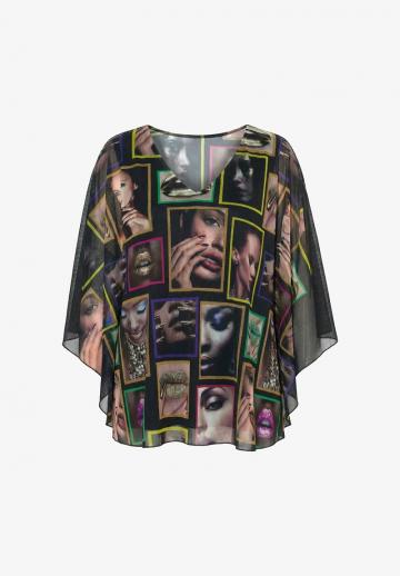 Длинная блузка