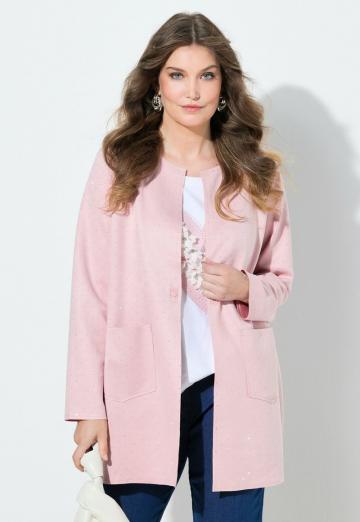 Пальто из искусственной кожи