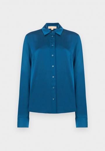 Атласная блузка