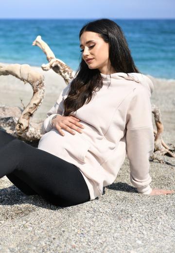 Пуловер с капюшоном