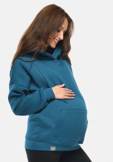 Пуловер с капюшоном