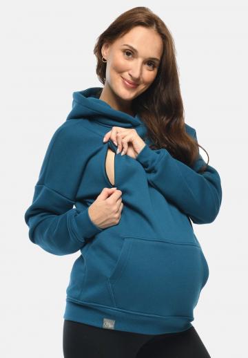 Пуловер с капюшоном