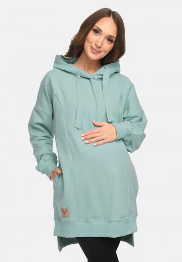 Пуловер с капюшоном