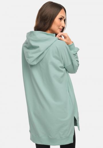 Пуловер с капюшоном