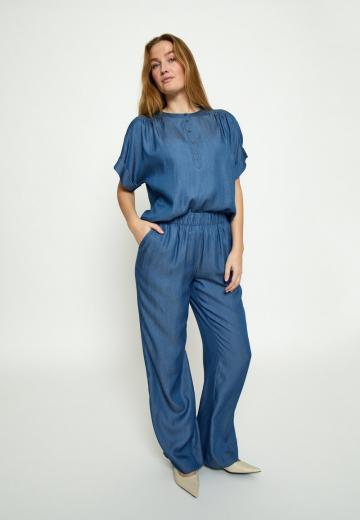 Джинсовая блузка