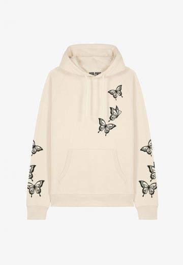 Пуловер с капюшоном