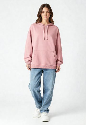 Пуловер с капюшоном