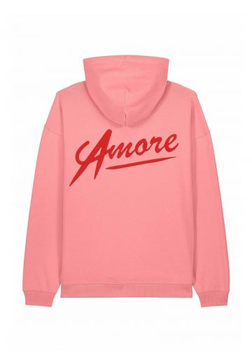 Пуловер с капюшоном