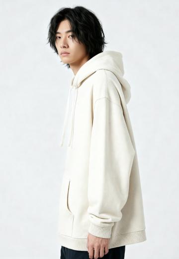 Пуловер с капюшоном