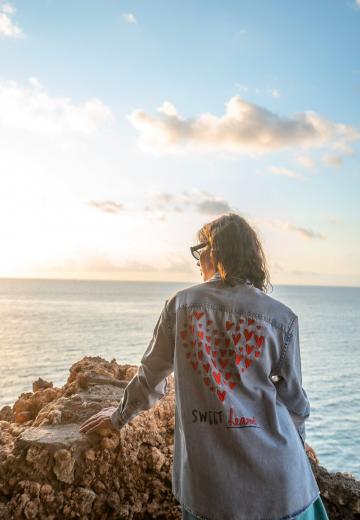 Джинсовая блузка