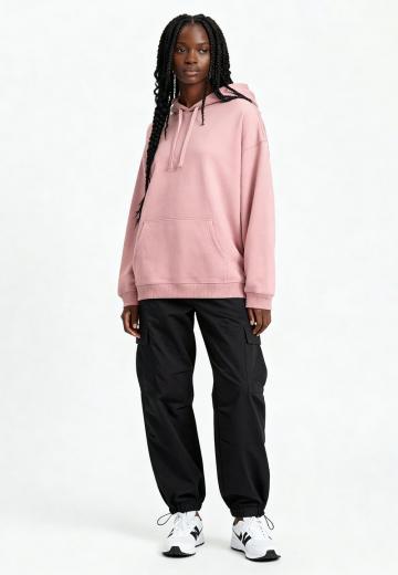 Пуловер с капюшоном