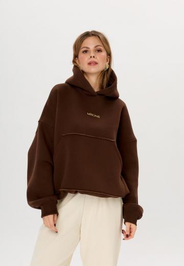 Пуловер с капюшоном