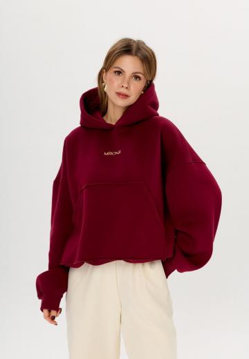 Пуловер с капюшоном