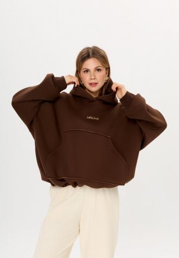 Пуловер с капюшоном