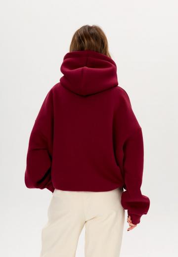 Пуловер с капюшоном