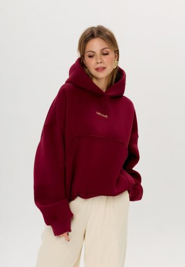 Пуловер с капюшоном