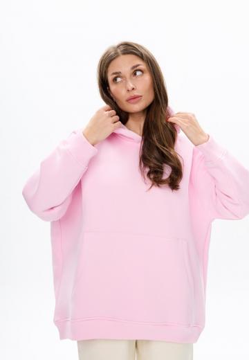 Пуловер с капюшоном