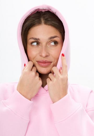 Пуловер с капюшоном