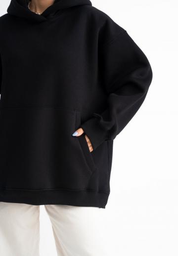 Пуловер с капюшоном